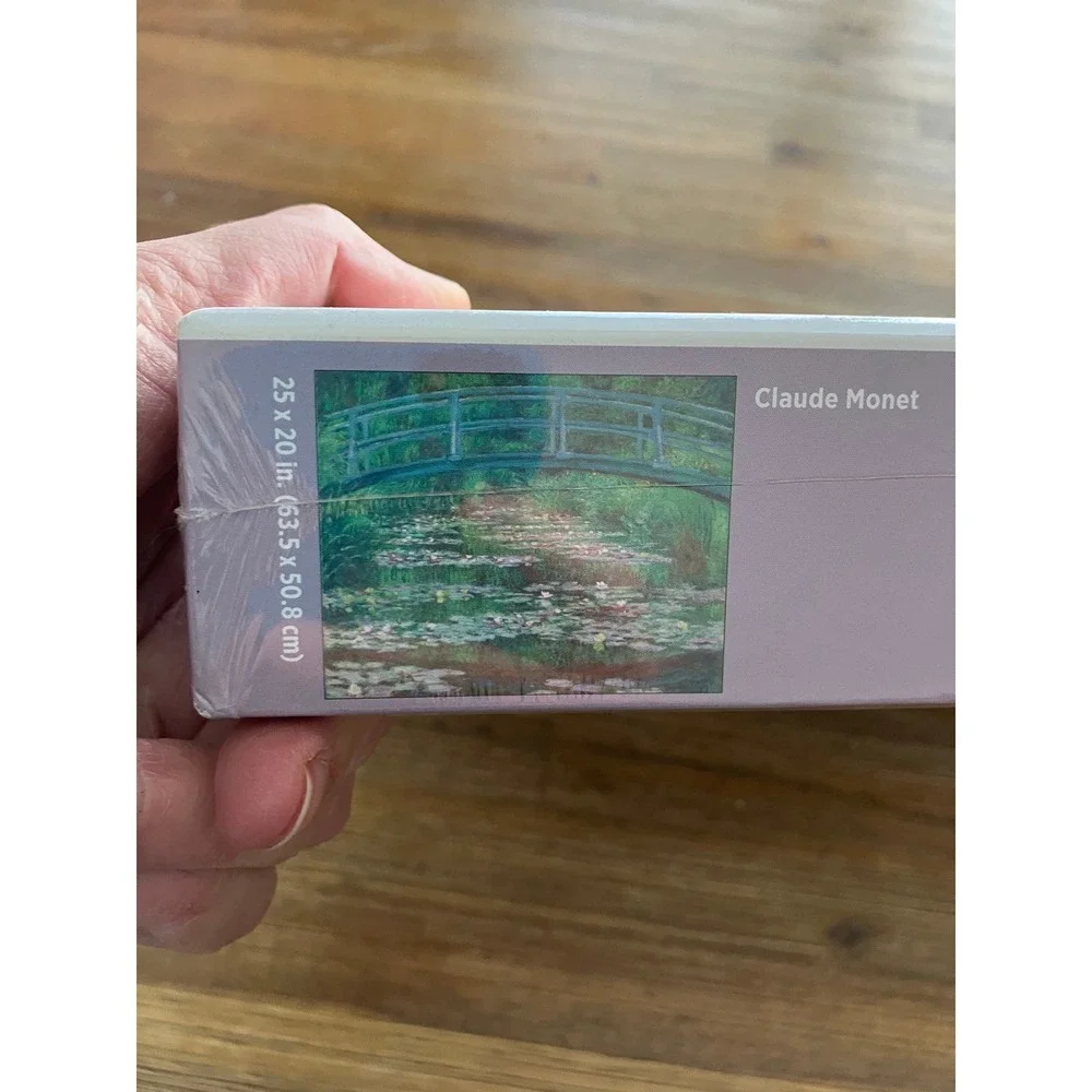 Pomegranate Claude Monet Japanese Footbridge 1000 Piece Jigsaw Puzzle New Sealed